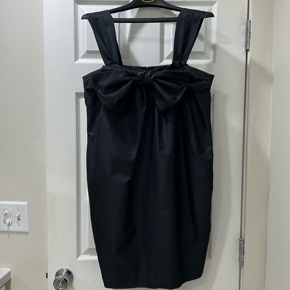 Bow dress by French Connection. Size - 10. Color - Black.